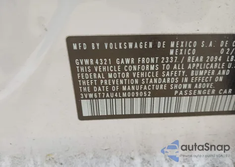 2020 Volkswagen Golf Gti 2.0T Autobahn/2.0T S/2.0T Se from USA, damaged, VIN 3VW6T7AU4LM009052